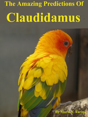 cover image of The Amazing Predictions of Claudidamus
